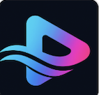 Flick Flow logo, dark background